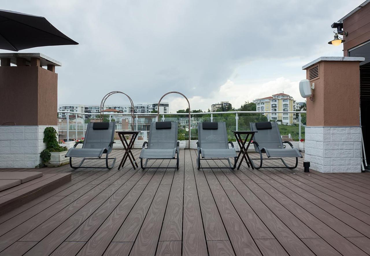 산콘스탄틴앤헬레나 Under The Stars - Lux Penthouse With Pool And Terrace By Flat Mаnager 아파트 외부 사진